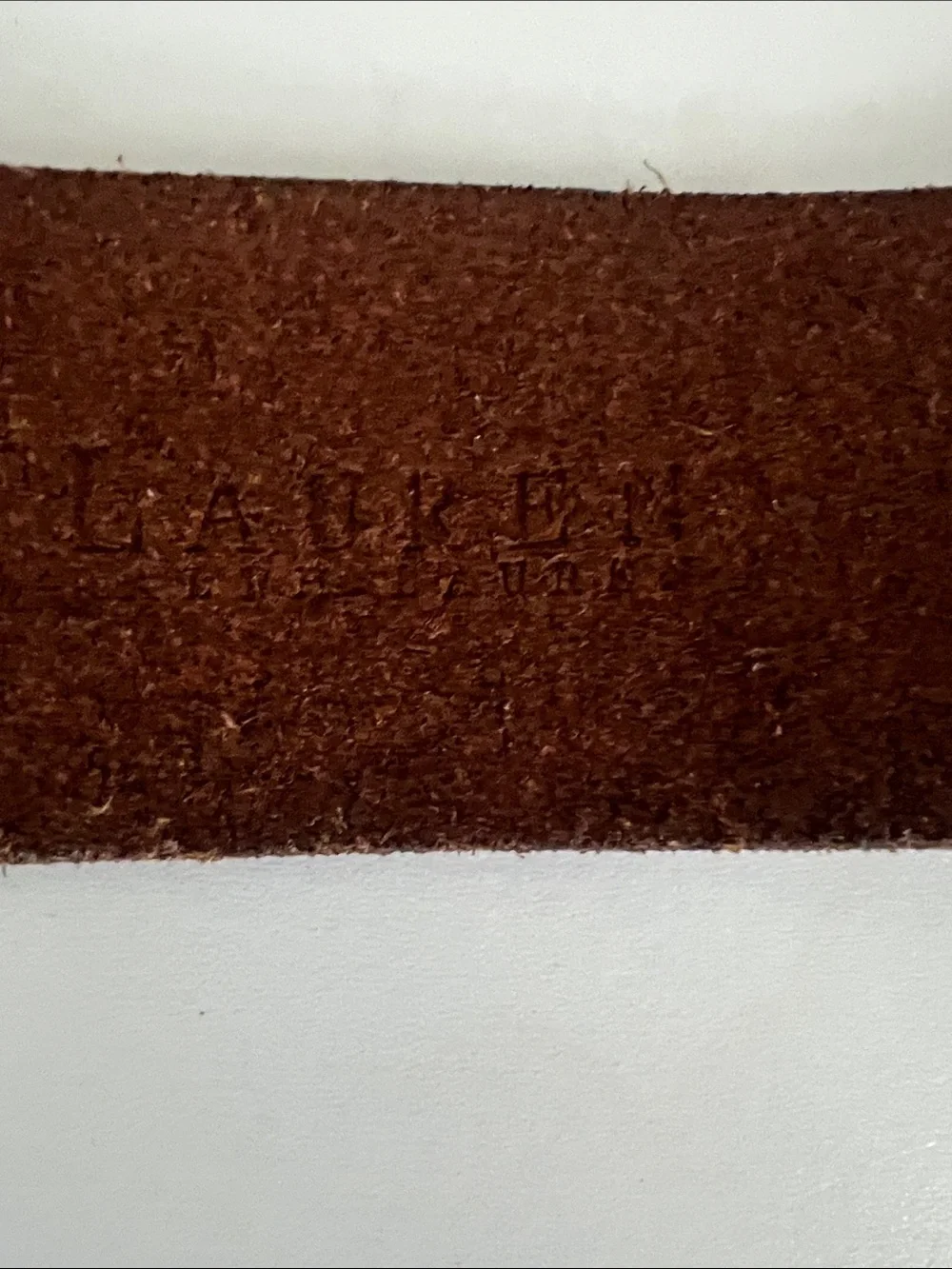 Lauren Ralph Lauren Vintage Western Tooled Leather Belt Brown Brass Boho. Size S